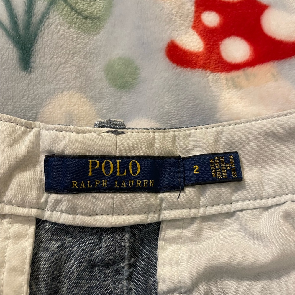 NWOT Polo Ralph Lauren Blue Bandana Shorts - Picture 5 of 5